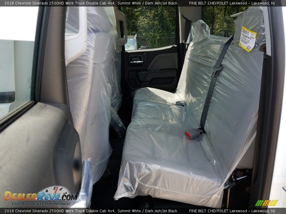 2018 Chevrolet Silverado 2500HD Work Truck Double Cab 4x4 Summit White / Dark Ash/Jet Black Photo #6
