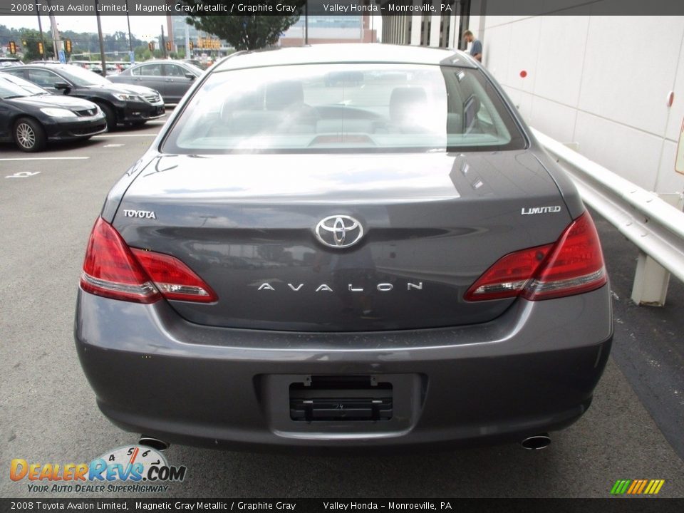 2008 Toyota Avalon Limited Magnetic Gray Metallic / Graphite Gray Photo #4