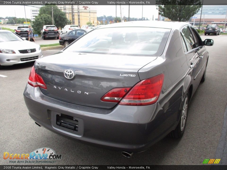 2008 Toyota Avalon Limited Magnetic Gray Metallic / Graphite Gray Photo #5
