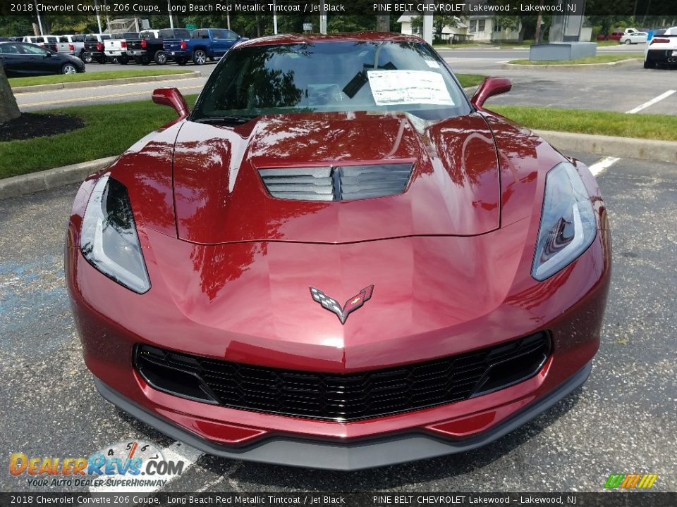2018 Chevrolet Corvette Z06 Coupe Long Beach Red Metallic Tintcoat / Jet Black Photo #2