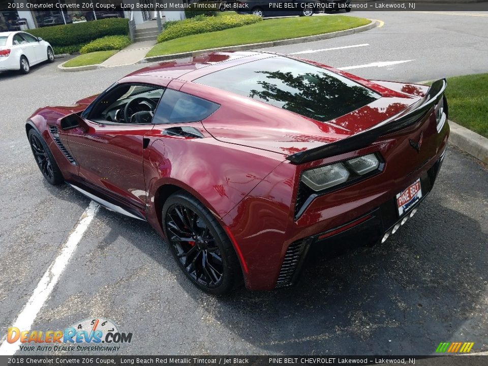 2018 Chevrolet Corvette Z06 Coupe Long Beach Red Metallic Tintcoat / Jet Black Photo #5