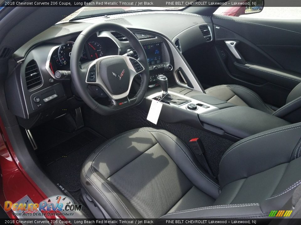 2018 Chevrolet Corvette Z06 Coupe Long Beach Red Metallic Tintcoat / Jet Black Photo #6