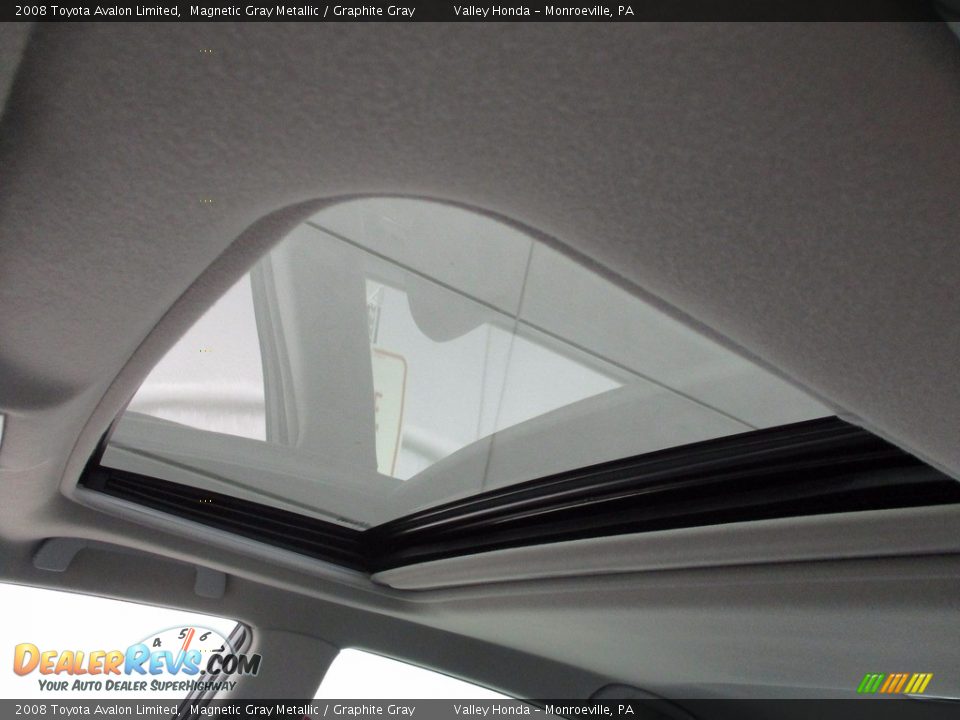 2008 Toyota Avalon Limited Magnetic Gray Metallic / Graphite Gray Photo #12