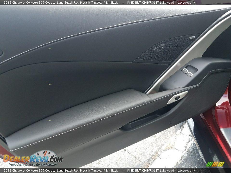 2018 Chevrolet Corvette Z06 Coupe Long Beach Red Metallic Tintcoat / Jet Black Photo #7