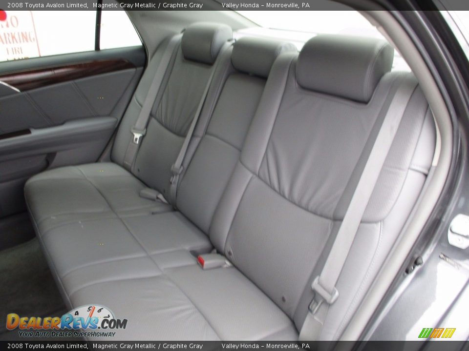 2008 Toyota Avalon Limited Magnetic Gray Metallic / Graphite Gray Photo #14