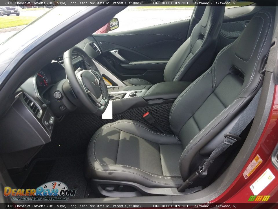 2018 Chevrolet Corvette Z06 Coupe Long Beach Red Metallic Tintcoat / Jet Black Photo #8
