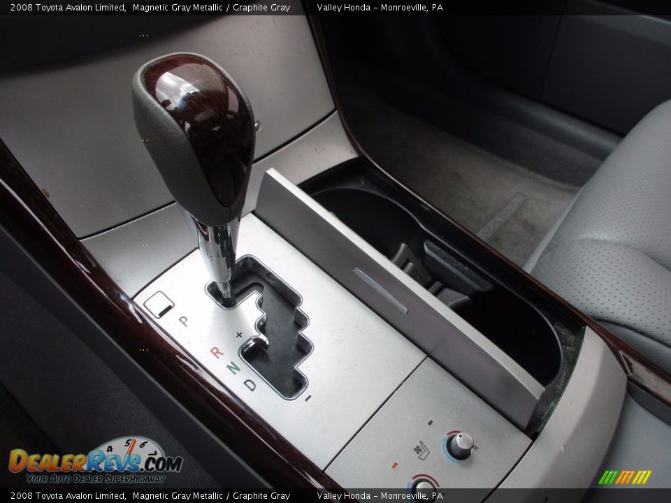 2008 Toyota Avalon Limited Magnetic Gray Metallic / Graphite Gray Photo #16