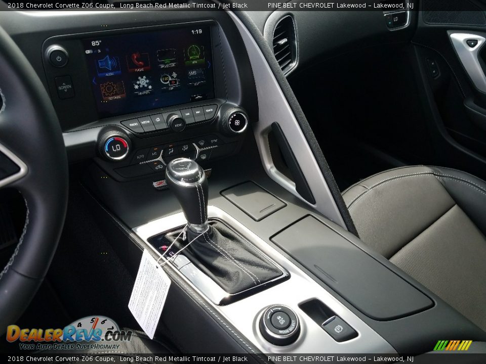 2018 Chevrolet Corvette Z06 Coupe Long Beach Red Metallic Tintcoat / Jet Black Photo #10