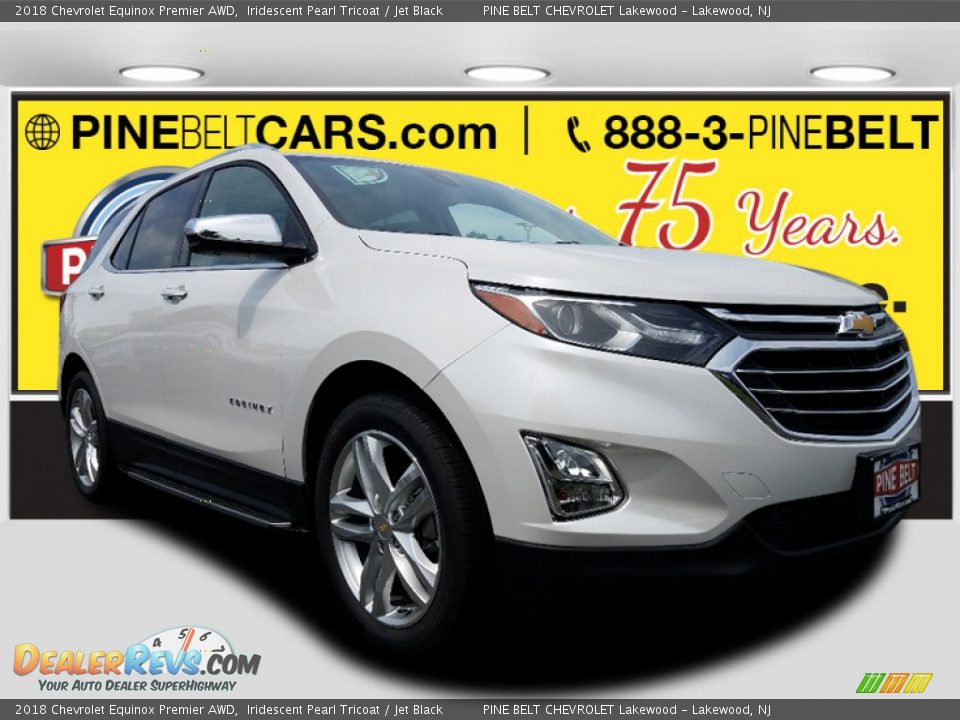 2018 Chevrolet Equinox Premier AWD Iridescent Pearl Tricoat / Jet Black Photo #1
