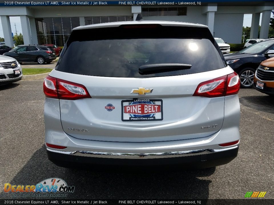2018 Chevrolet Equinox LT AWD Silver Ice Metallic / Jet Black Photo #5