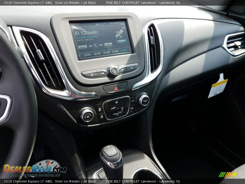 2018 Chevrolet Equinox LT AWD Silver Ice Metallic / Jet Black Photo #10