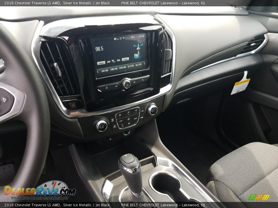 2018 Chevrolet Traverse LS AWD Silver Ice Metallic / Jet Black Photo #10