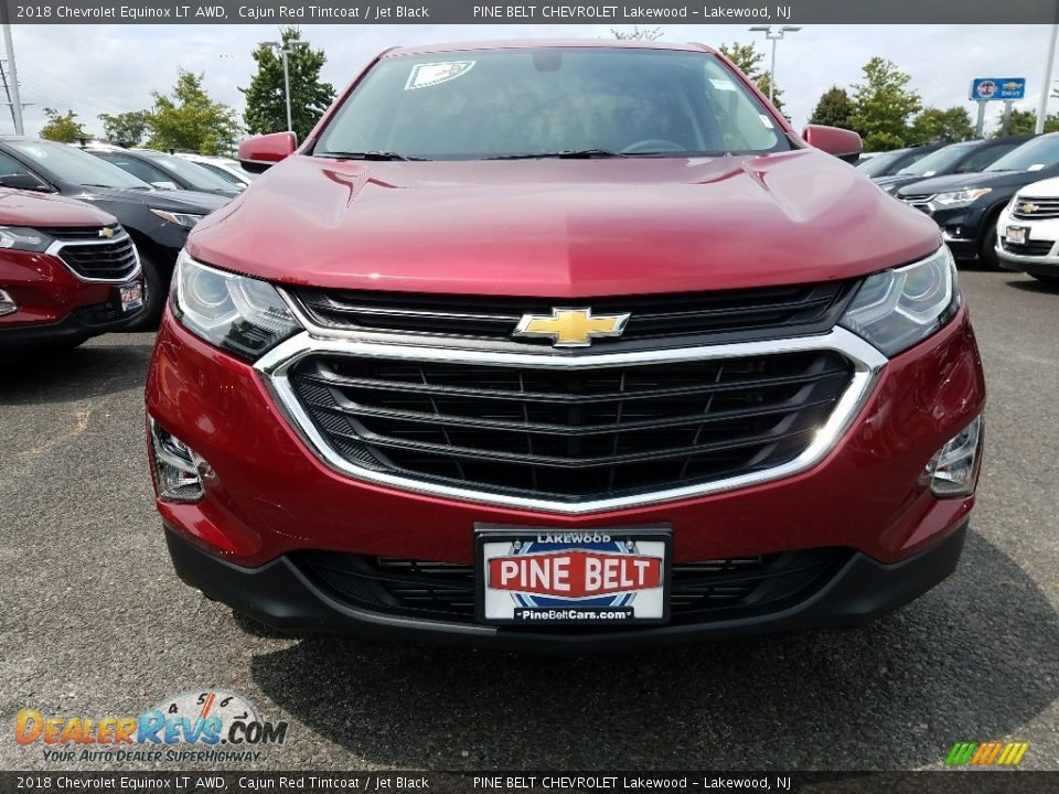 2018 Chevrolet Equinox LT AWD Cajun Red Tintcoat / Jet Black Photo #2