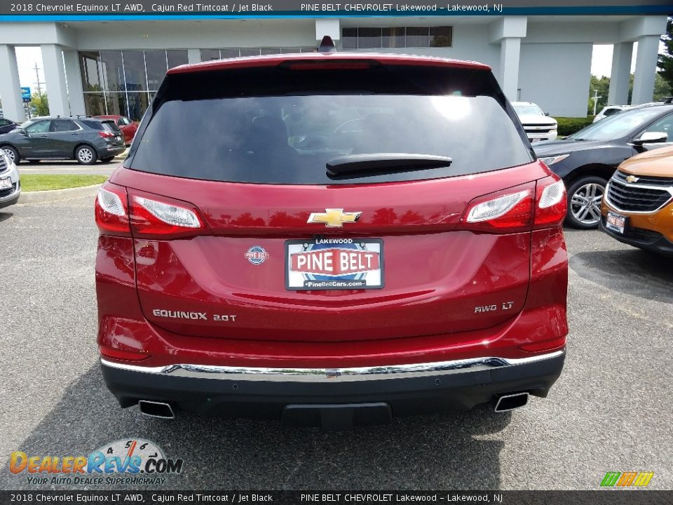 2018 Chevrolet Equinox LT AWD Cajun Red Tintcoat / Jet Black Photo #5