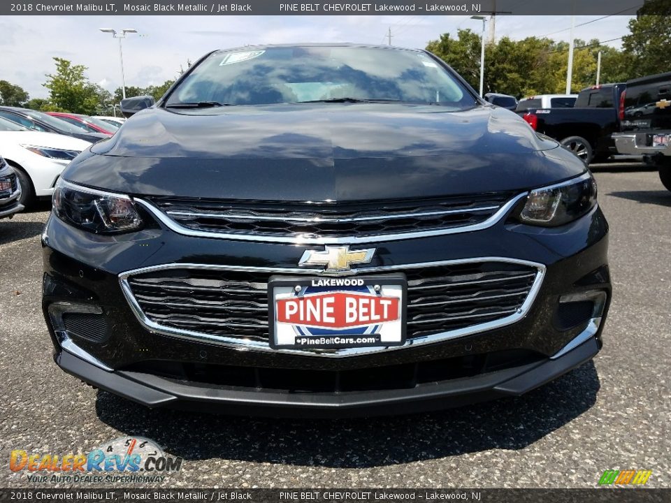 2018 Chevrolet Malibu LT Mosaic Black Metallic / Jet Black Photo #2