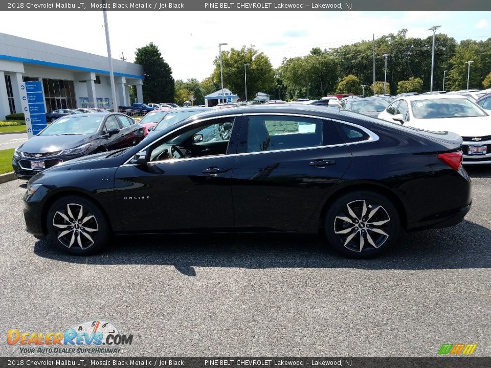 2018 Chevrolet Malibu LT Mosaic Black Metallic / Jet Black Photo #3