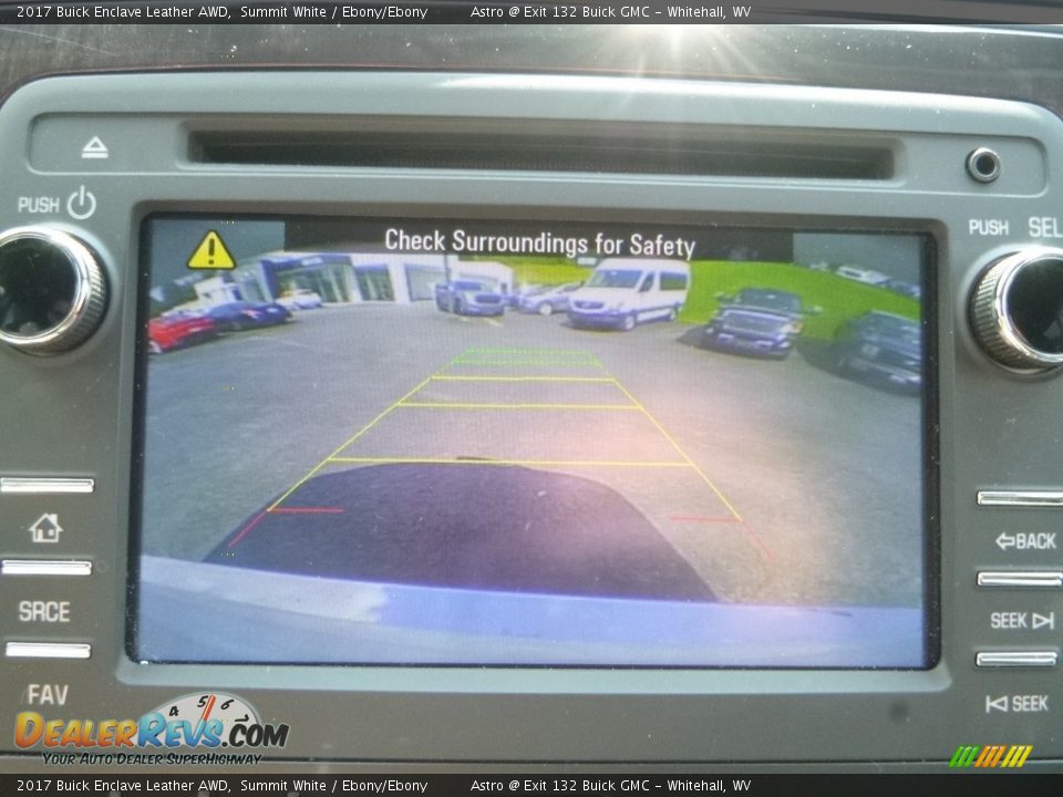 2017 Buick Enclave Leather AWD Summit White / Ebony/Ebony Photo #18