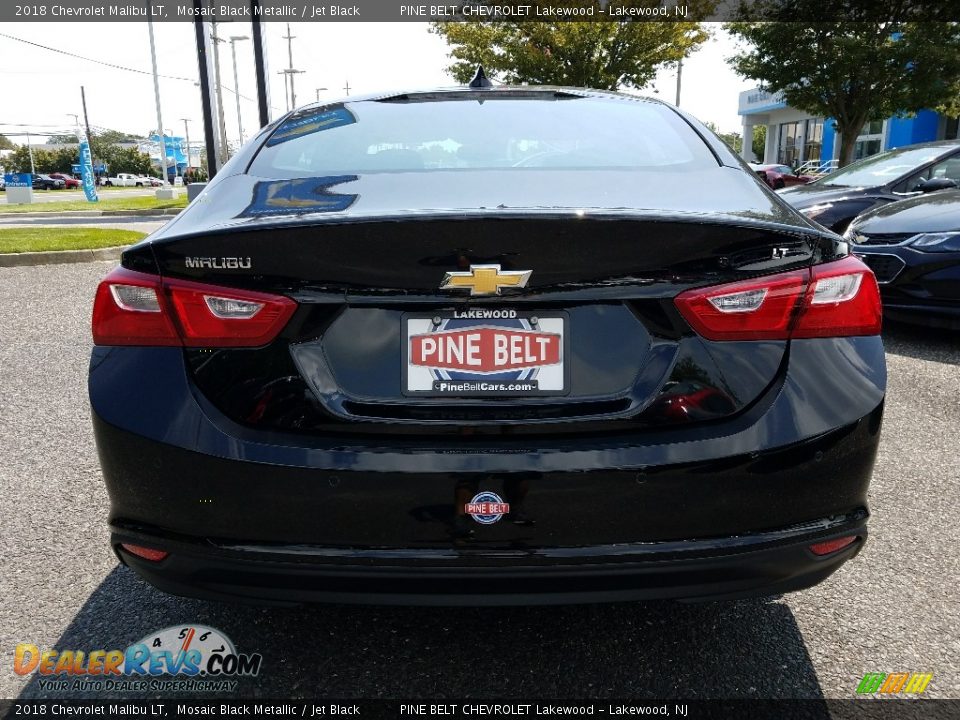 2018 Chevrolet Malibu LT Mosaic Black Metallic / Jet Black Photo #5
