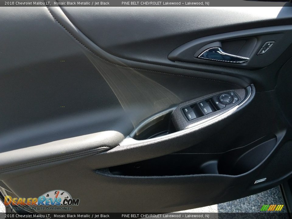 2018 Chevrolet Malibu LT Mosaic Black Metallic / Jet Black Photo #8