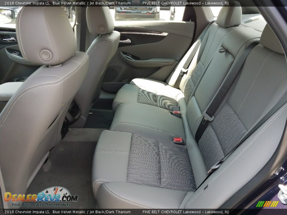 2018 Chevrolet Impala LS Blue Velvet Metallic / Jet Black/Dark Titanium Photo #6