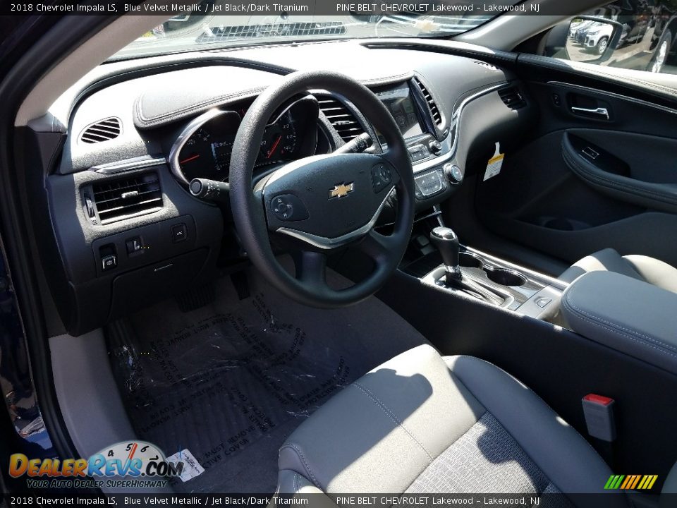 2018 Chevrolet Impala LS Blue Velvet Metallic / Jet Black/Dark Titanium Photo #7