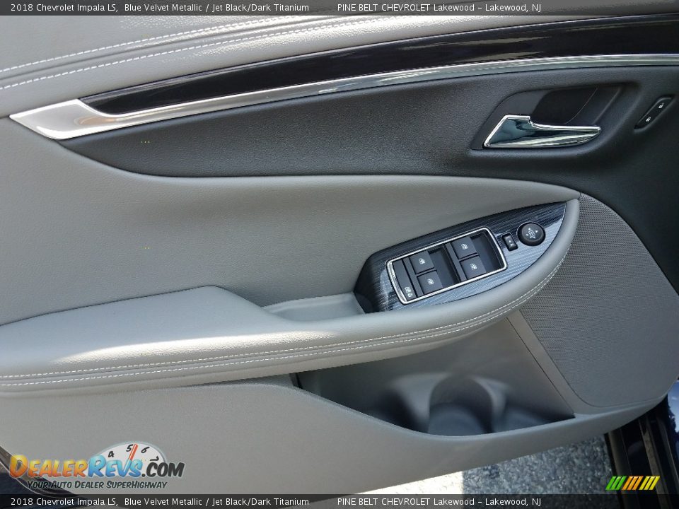 2018 Chevrolet Impala LS Blue Velvet Metallic / Jet Black/Dark Titanium Photo #8