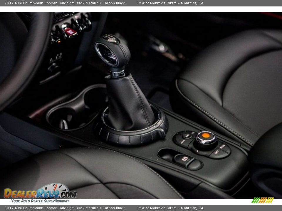 2017 Mini Countryman Cooper Midnight Black Metallic / Carbon Black Photo #7