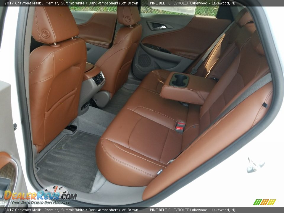 2017 Chevrolet Malibu Premier Summit White / Dark Atmosphere/Loft Brown Photo #9