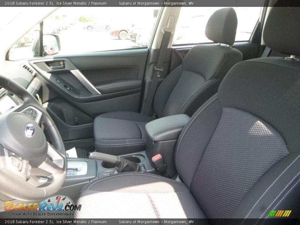 2018 Subaru Forester 2.5i Ice Silver Metallic / Platinum Photo #15