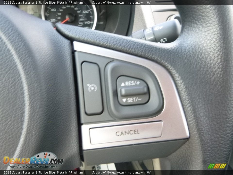 2018 Subaru Forester 2.5i Ice Silver Metallic / Platinum Photo #19