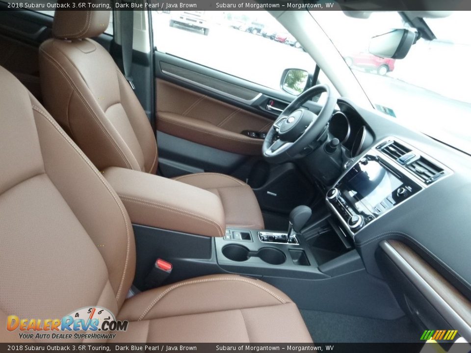 Java Brown Interior - 2018 Subaru Outback 3.6R Touring Photo #10