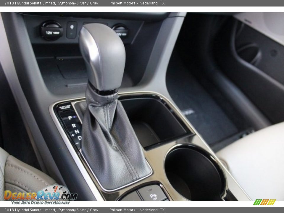 2018 Hyundai Sonata Limited Symphony Silver / Gray Photo #16