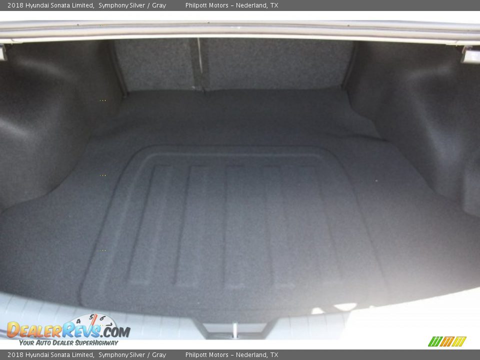 2018 Hyundai Sonata Limited Symphony Silver / Gray Photo #29