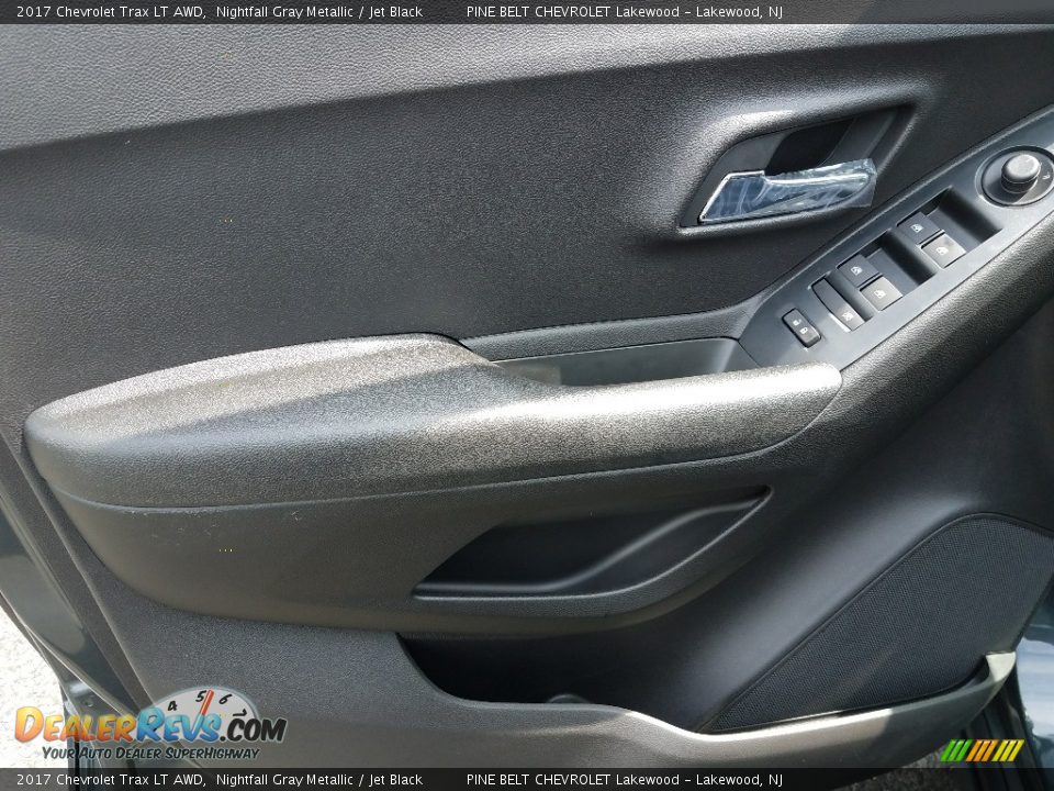 2017 Chevrolet Trax LT AWD Nightfall Gray Metallic / Jet Black Photo #8