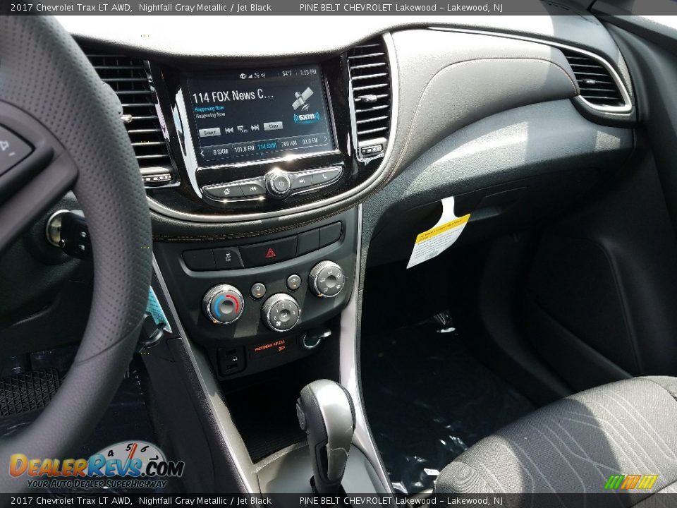 2017 Chevrolet Trax LT AWD Nightfall Gray Metallic / Jet Black Photo #10