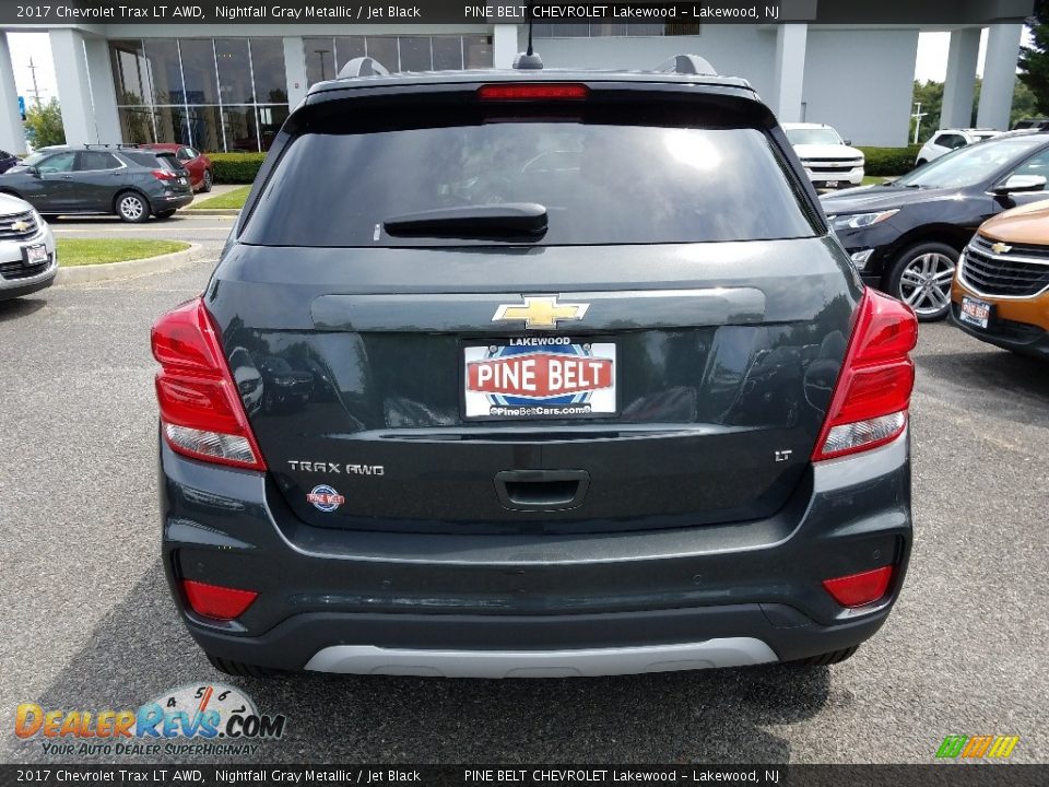 2017 Chevrolet Trax LT AWD Nightfall Gray Metallic / Jet Black Photo #5