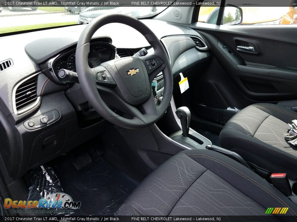 2017 Chevrolet Trax LT AWD Nightfall Gray Metallic / Jet Black Photo #7