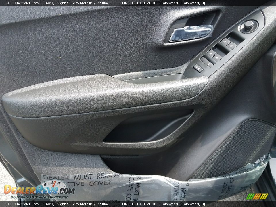 2017 Chevrolet Trax LT AWD Nightfall Gray Metallic / Jet Black Photo #8