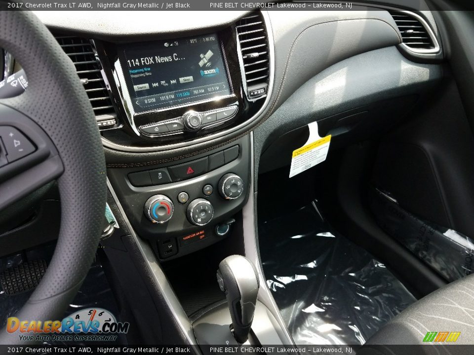 2017 Chevrolet Trax LT AWD Nightfall Gray Metallic / Jet Black Photo #10