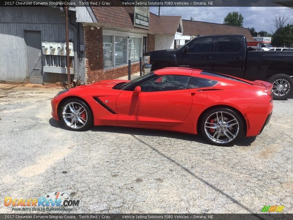2017 Chevrolet Corvette Stingray Coupe Torch Red / Gray Photo #1