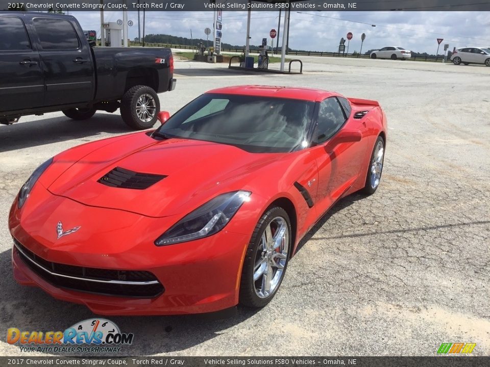 2017 Chevrolet Corvette Stingray Coupe Torch Red / Gray Photo #3