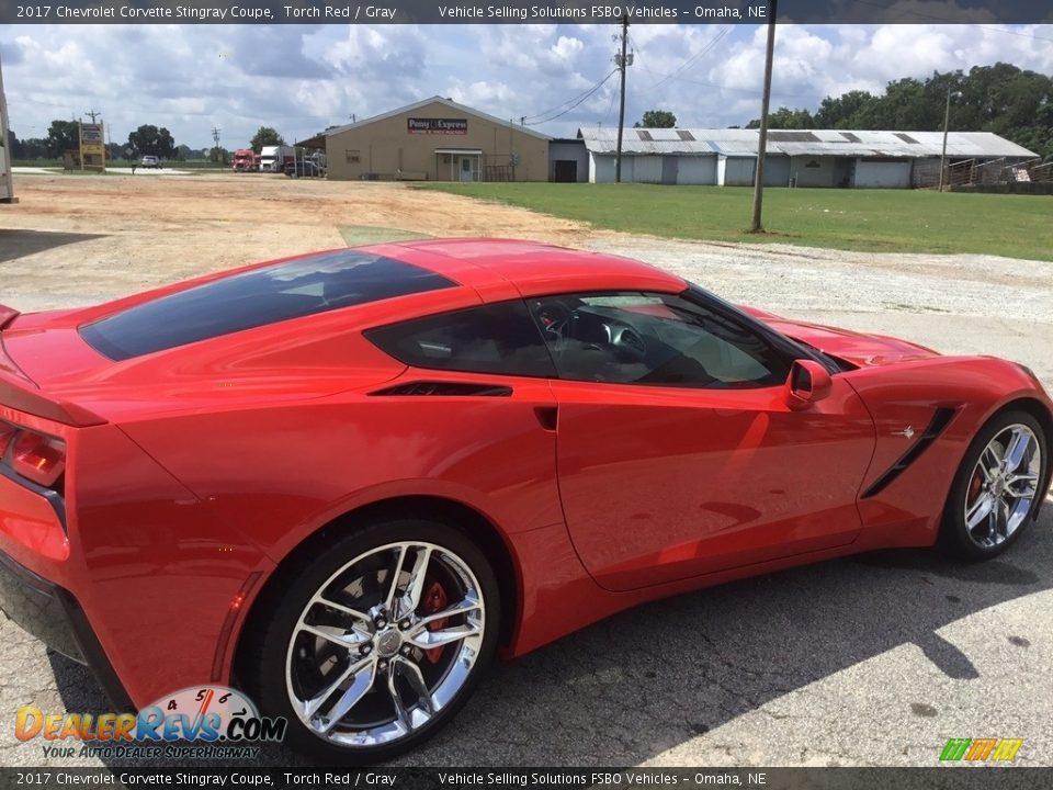 2017 Chevrolet Corvette Stingray Coupe Torch Red / Gray Photo #4