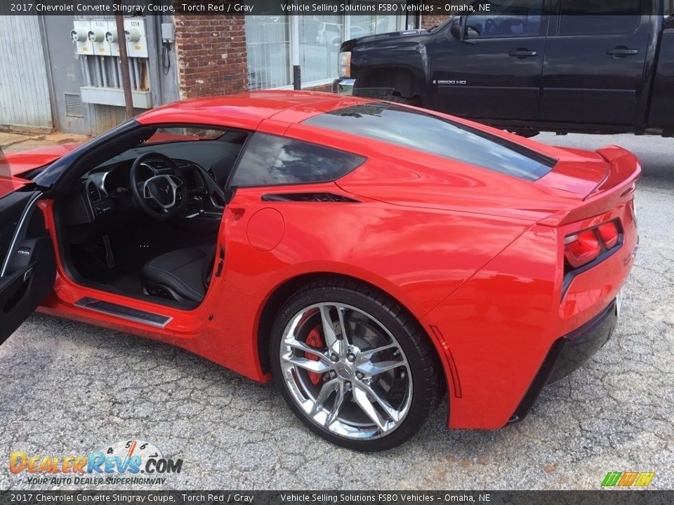 2017 Chevrolet Corvette Stingray Coupe Torch Red / Gray Photo #5