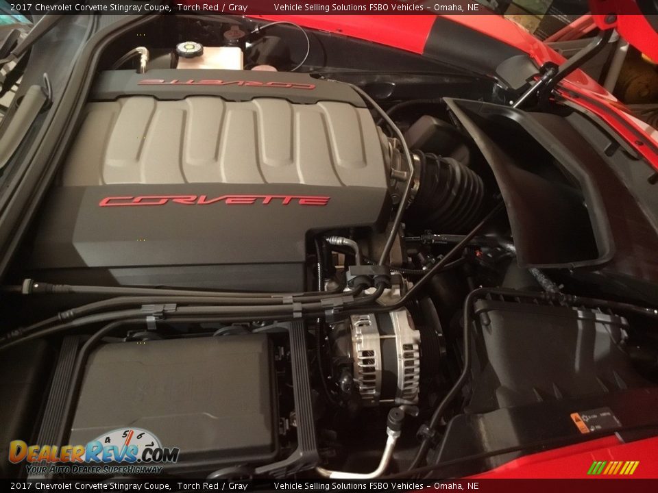 2017 Chevrolet Corvette Stingray Coupe Torch Red / Gray Photo #6