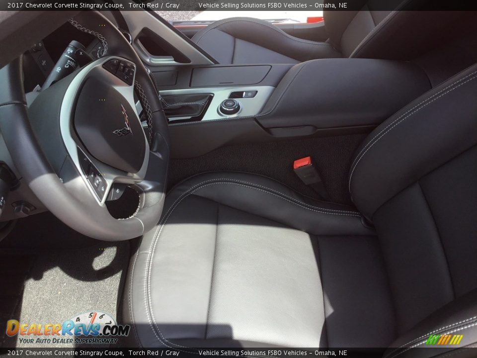 2017 Chevrolet Corvette Stingray Coupe Torch Red / Gray Photo #8