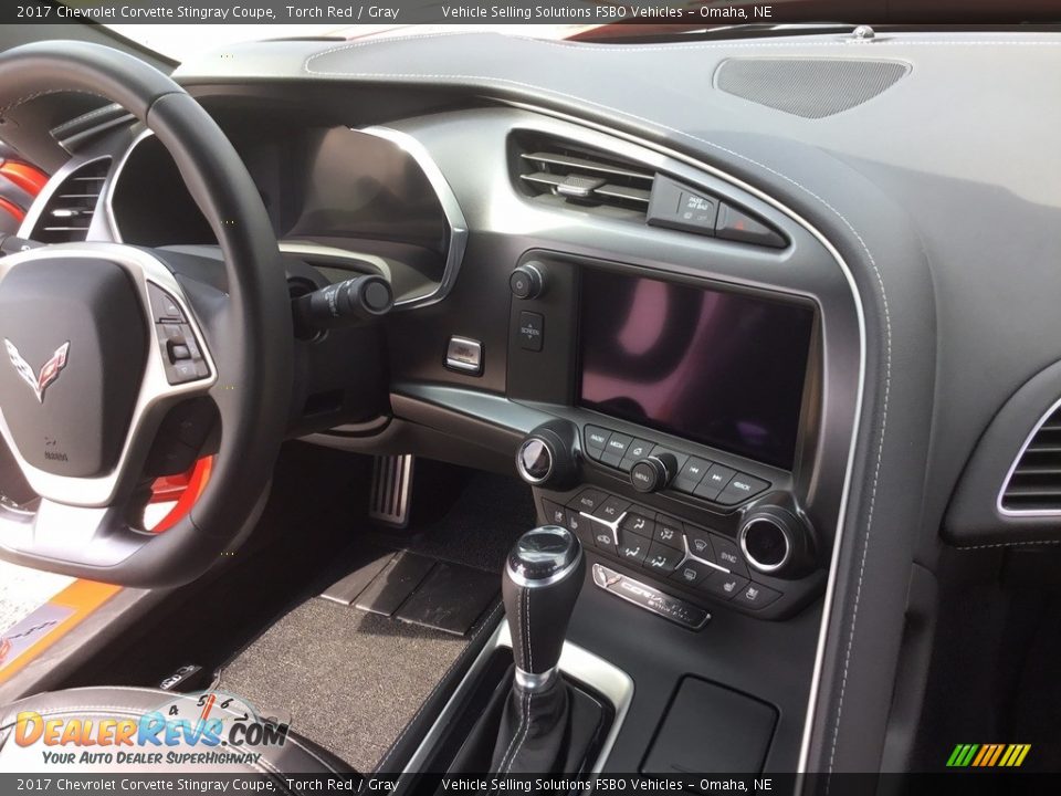 2017 Chevrolet Corvette Stingray Coupe Torch Red / Gray Photo #9