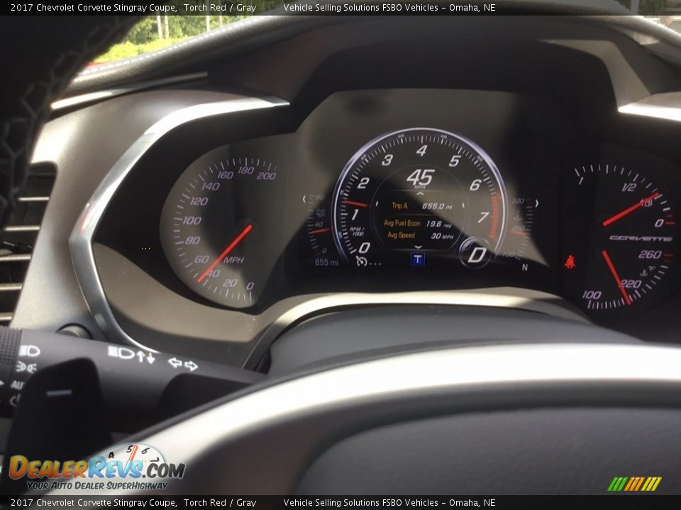 2017 Chevrolet Corvette Stingray Coupe Torch Red / Gray Photo #10