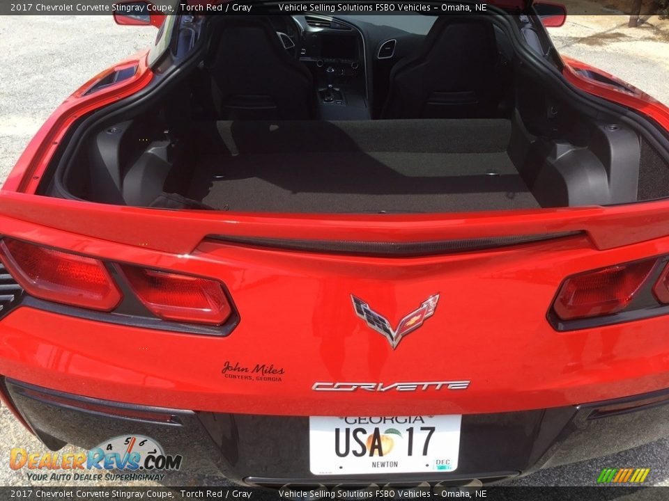 2017 Chevrolet Corvette Stingray Coupe Torch Red / Gray Photo #14