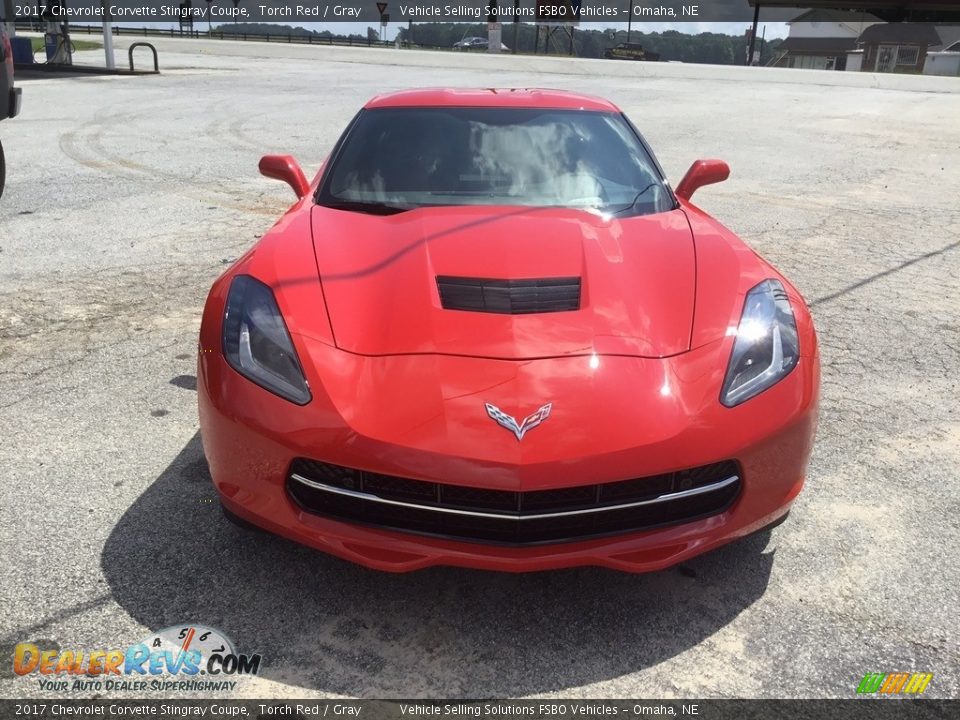 2017 Chevrolet Corvette Stingray Coupe Torch Red / Gray Photo #17
