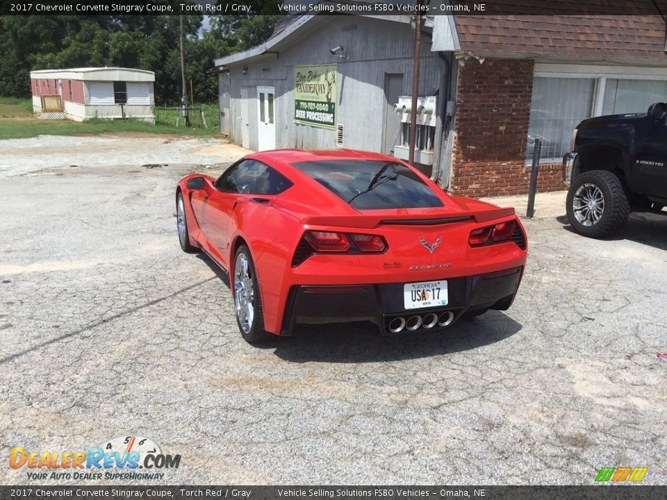 2017 Chevrolet Corvette Stingray Coupe Torch Red / Gray Photo #19